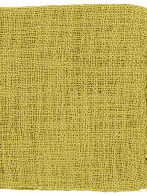 Tilda Throw Blankets In Lime Color