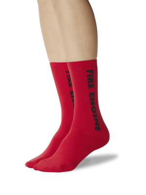 Women's Color Names Crew Socks