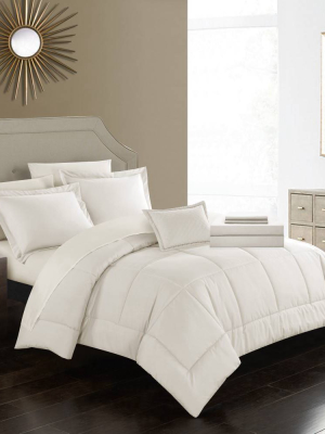 Chic Home 8pc Jorin King Bed In A Bag Comforter Set