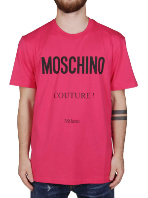 Moschino Logo Crewneck T-shirt