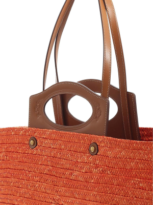 Tod's Woven Large Tote Bag