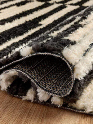 Chris Loves Julia X Loloi Alice Rug - Cream/charcoal