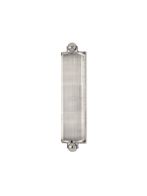 Mclean 2 Light Bath Bracket Polished Nickel