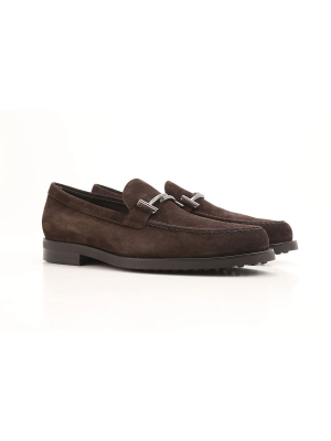 Tod's T-bar Slip On Loafers