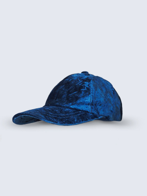 Velvet Cap - Indigo