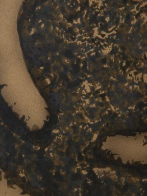 Abstract Copper Patina Wall Art