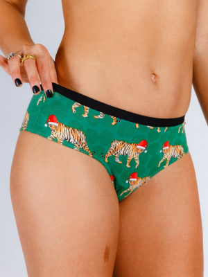 The Tinsel Tigers | Christmas Tiger Cheeky Underwear