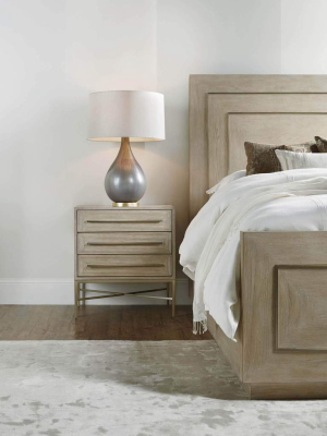 Cascade Three Drawer Nightstand