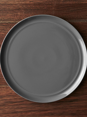 Hue Dark Grey Dinner Plate