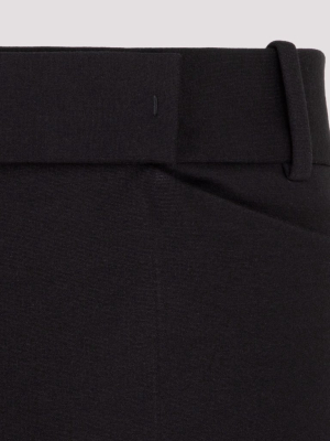 The Attico Front Split Slim-fit Pants