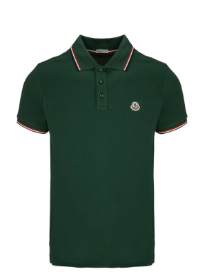 Moncler Logo Patch Polo Shirt