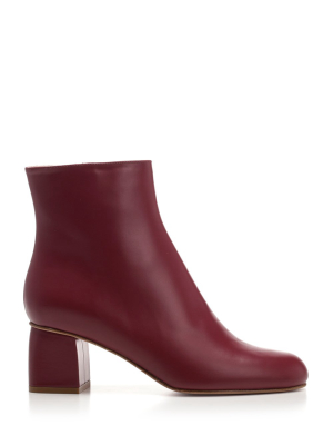 Red Valentino Block Heel Ankle Boots