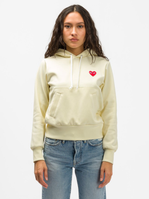 Hooded Sweatshirt In Yellow