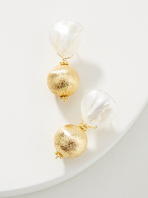 Hazen & Co. Clair Double Drop Earrings