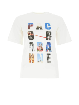 Paco Rabanne Graphic Logo Print T-shirt