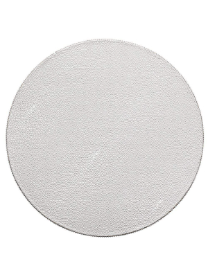 Kim Seybert Pebble Placemat In Silver - Set Of 4