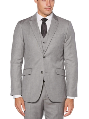 Slim Fit Herringbone Suit Jacket