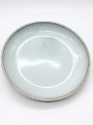 Stillness Bowl - Shallow | 10.5" X 1.5" | Greystone/korean Blue Celadon