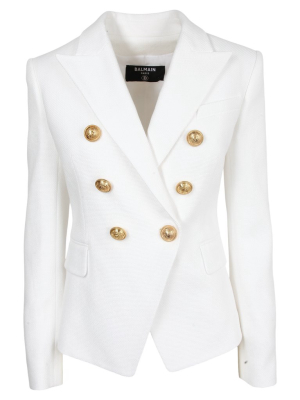 Balmain Double Breasted Tailored Blazer