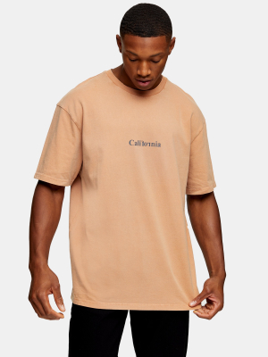 Camel California T-shirt