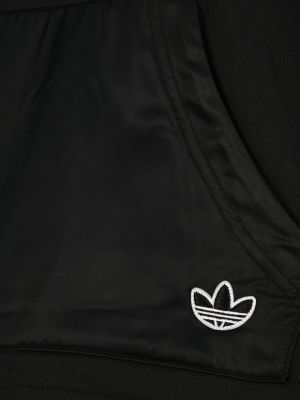 Adidas Originals Fleece Cropped Hoodie