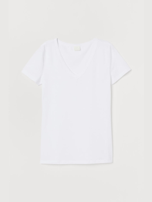 V-neck Jersey Top