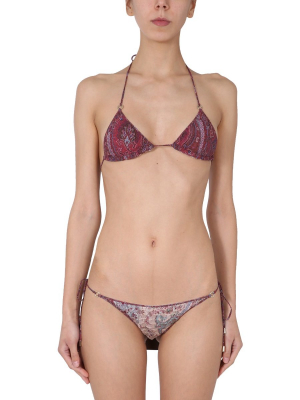 Etro Ischia Triangle Two-piece Bikini