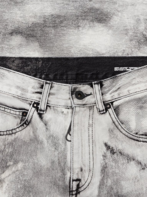 Off-white C/o Virgil Abloh Slim Jeans - Dark Grey