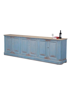 Sky Blue Sideboard