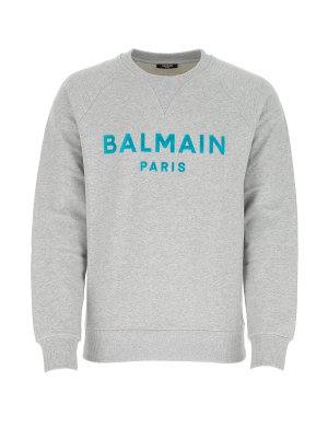 Balmain Logo Crewneck Sweatshirt