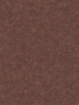 Roma Leather Wallpaper In Rawhide From The Texture Gallery Collection By Seabrook Wallcoverings