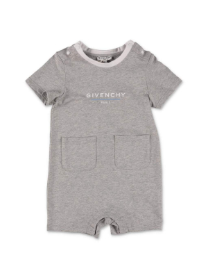 Givenchy Kids Logo Print Babygrow