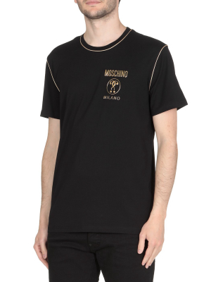 Moschino Double Question Mark Logo T-shirt