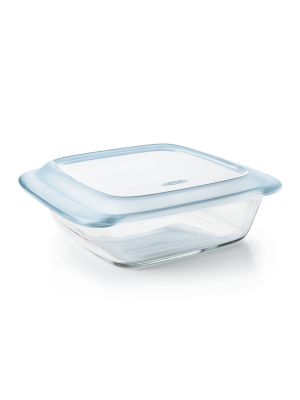 Oxo 2qt Glass Baking Dish With Lid