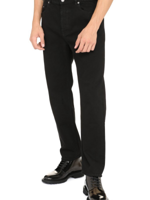 Saint Laurent High-waisted Straight-leg Jeans