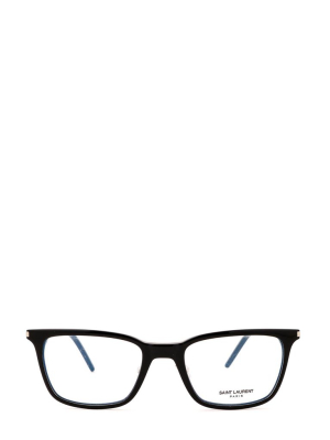 Saint Laurent Eyewear Rectangular Frame Glasses