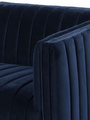 Augustine Sofa In Sapphire Navy