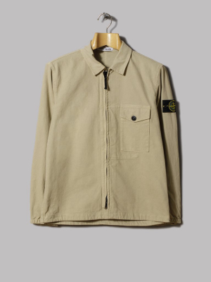 Stone Island One Pocket Overshirt (natural Beige)