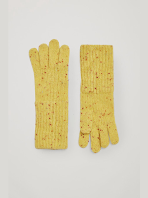 Speckled Cashmere Gloves