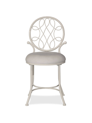 O'malley Vanity Stool White - Hillsdale Furniture