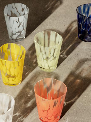 Casca Glass In Yellow By Ferm Living