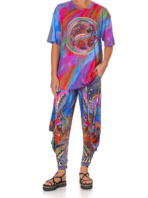 Oversize Band Tee Psychedelica