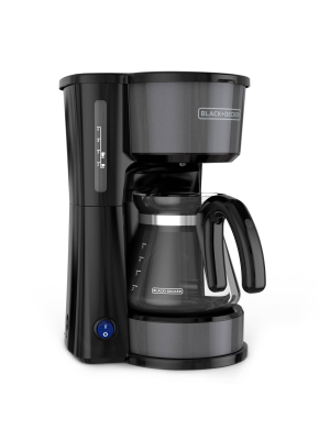 Black+decker 5 Cup 4-in-1 Station Coffeemaker – Black Stainless Steel Cm0750bs