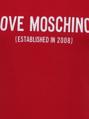 Love Moschino Logo T-shirt