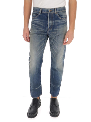 Saint Laurent Straight-cut Jeans