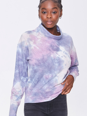 Fleece Tie-dye Sweatshirt