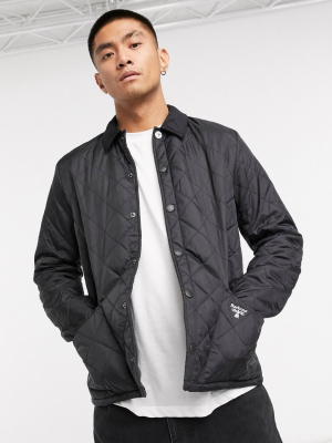 Barbour Beacon Starling Quilted Jacket In Black