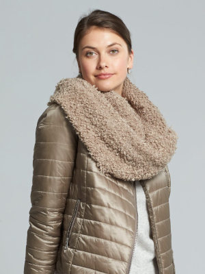 Boucle Double Layered Snood