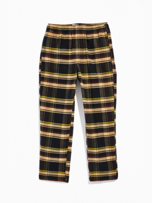 Uo Plaid Flannel Beach Pant