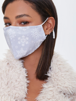 Snowflake Face Mask